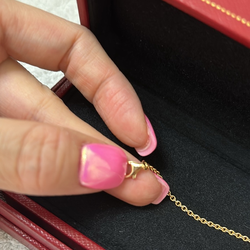 - CARTIER Baby love Bracelet bracelet- rose gold interlocking rings - Picture 5 of 6